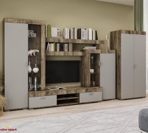 Шкаф Сокме Марк 2 дверный дуб 90 см