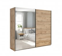 Шафа-купе із дзеркалом SZF/220/M Tetrix 