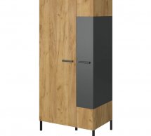 Шафа 2D VMV holding Сантес 2 дверна дуб крафт 90 см
