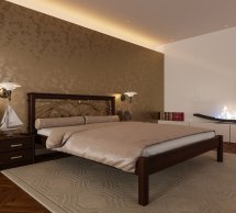 Кровать Модерн + Ковка