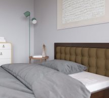 Ліжко двоспальне дерев'яне ArborDrev Регіна Люкс масив Сосна / Бук