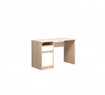 Комп'ютерний стіл Jusk A/Юск А Інтарсіо Мигдаль/Дуб Сонома 120 см