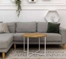 Столик Модерн М дуб