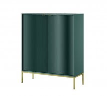 Комод високий Лабрадор/Золоті ніжки K104 Nova