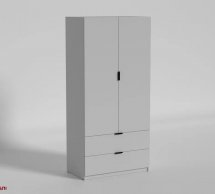 Шкаф для одежды Matroluxe Junior / Джуниор 2 дверная с 2 ящиками 100 см
