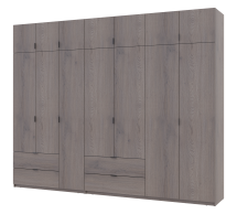 Шкаф для одежды Дорос Лукас канноло 7 дверный 300 см