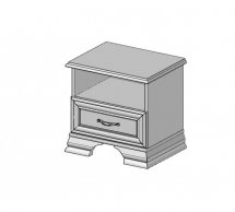 Тумбочка при ліжкова 1S Tiffany