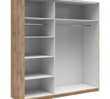 Шкаф-купе с зеркалом SZF/183/M Tetrix