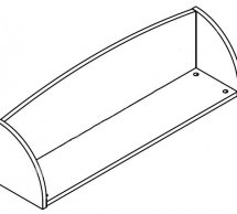 Поличка POL/86 Салерно