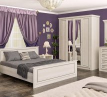 Спальня Bristol New/Брістоль Нью Mebel Service №1 з шафою 4D та тумбами