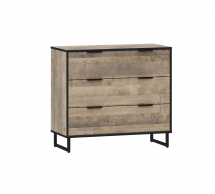 Комод дуб гранж песочный F-0008 Форте