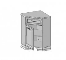 Комод кутовий 1D1S Tiffany