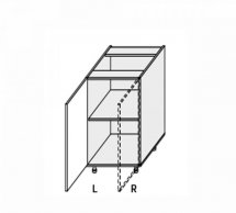Секция нижняя правая 50Н/820 1дв Миллениум WG