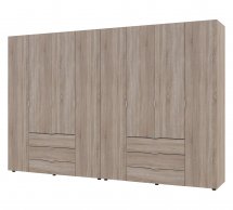Шафа Дорос Гелар дуб сонома 8 дверна 310 см