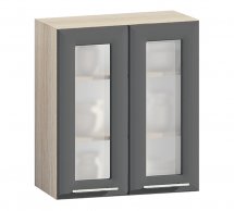  Шафа верхня В60.72.2СК/В60.92.2СК Хай-Тек глянець перламутр