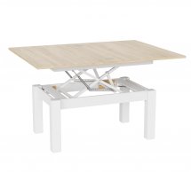 Стіл-трансформер B-Fly Дуб сонома/Білий