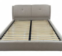 Ліжко м'яке Городок меблі Мелані з підйомним механізмом та нішею для білизни