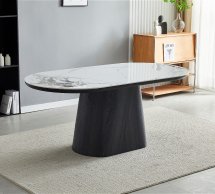 Стол Clement PP White Glossy