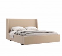 Кровать мягкая двуспальная Миромарк Бруно 160 без вклада