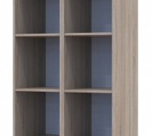 Шафа Дорос Гелар дуб сонома 2 Дзеркала 78 см