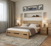 Спальня Zevs/Зевс Лев с комодом 3S и тумбами