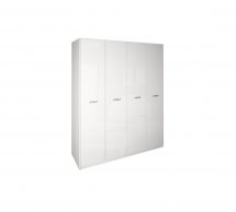 Шкаф 4дв Миромарк Империя 4 дверный белый 184 см