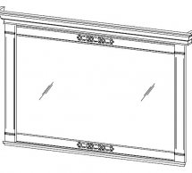 Зеркало FL-L2 FLORENCJA