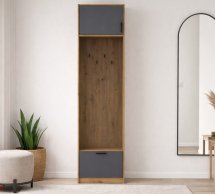 Антресоль к пеналу Doros Ронди Дуб Артизан / Графит