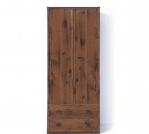 Шафа JSZF 2D2S/80 ВМК Украіна Монтана 2 дверна дуб шуттер 80 см