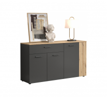 Комод 4D1S графит Esteban