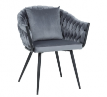 Стул Nuvo Velvet серый