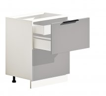 Тумба нижня Н60.82.2Я+1Я внутр. Лофт глянець