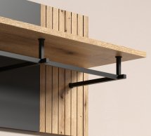 Вешалка панель 80 графит Esteban