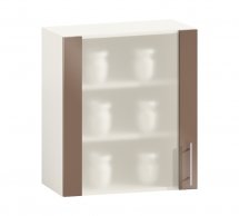 Шафа верхня В60.72.1СК Фарбований високий глянець з друком