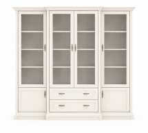 Вітрина 3W2S Соната нью/Sonata new Кашемір Гербор