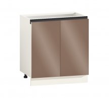 Тумба нижняя Н70.85.2Д Gola ручка Окрашенный Высокий Глянец