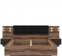 Кровать с тумбами LOZ/160/A Kassel