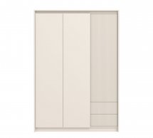 Шафа Гербор SZF3D2S Монако 3 дверна з 2 шухлядами Кашемір 150 см