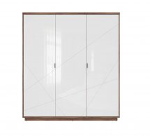 Шафа SZF3D BRW Poland Forn 3 дверна білий глянець 180 см