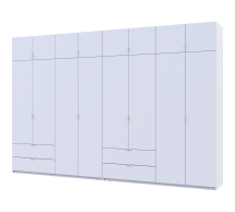 Шкаф для одежды Дорос Лукас белый 8 дверный 360 см