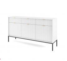 Комод Білий/Чорні ніжки KSZ154 Nova