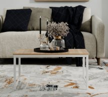 Стол-трасформер Just Fiji Дуб сонома/Белый