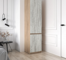 Шафа Морелі Т218 сонома/бетон зі штангою 50 см