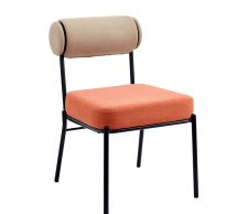 Стілець TOTORO сірий та теракотовий