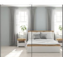 Шкаф-купе с зеркалами SZF/220/2M Tetrix 