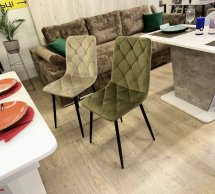 Стілець Джеррі Вельвет оливковий