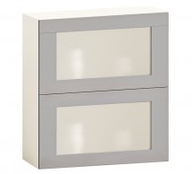 Тумба верхняя В80.92.2СК. Бар Сушка Gola ручка Окрашенный Высокий Глянец