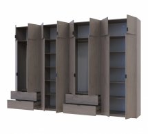 Шкаф для одежды Дорос Лукас канноло 8 дверный 360 см