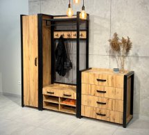 Прихожая LOFT комплектация 01 MebliRoMax