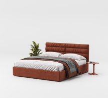 Кровать мягкая двуспальная Woodsoft Narni II / Нарни II